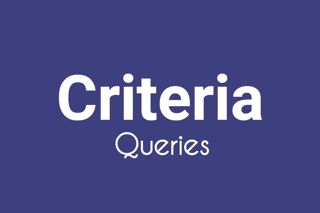 Programmatic Criteria Queries using JPA Criteria API