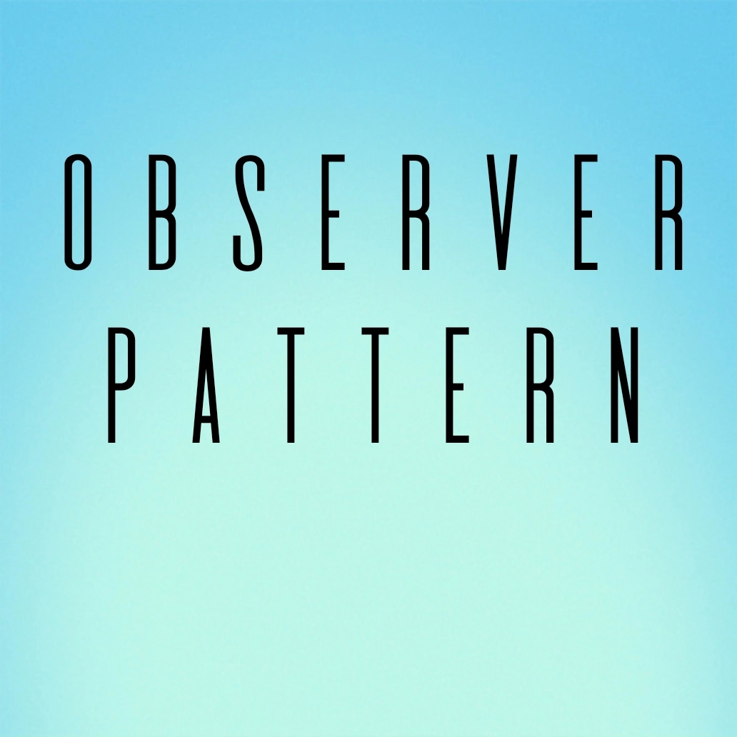 Observer pattern in Javascript